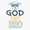 1pcs, variant on God First Bro Scripture Art Sticker