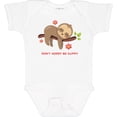 thumbnail image 3 of Inktastic Don't Hurry Sloth Girls Baby Bodysuit, 3 of 5