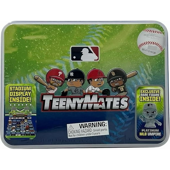 Teenymates Party Animal Figures, Team Colors, One Size MLB 2025 Tin