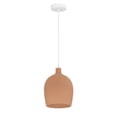 thumbnail image 5 of Robert Stevenson Lighting Ceramic Bell-Shaped Pendant Light, Terra-cotta, 5 of 5