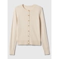 thumbnail image 4 of Suéter GAP con Cuello Redondo y Cardigan Color Avena Claro Heather Talla XL, 4 of 4
