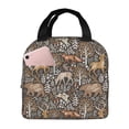 thumbnail image 1 of Disketp Moose fox bear leaf tree for Insulated Lunch Bag for Women and Men, Perfect for Work, Hiking, Picnic, 1 of 8