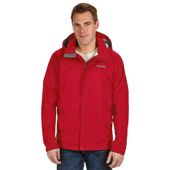 Marmot 41200 Men's PreCip Jacket -Team Red-Large