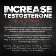 Six Star Testosterone Booster Elite Series Caplets 60 ea (Pack of 2)