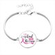 thumbnail image 1 of Pulsera para mujer, regalos para mujeres, accesorios para el cuidado del pecho, pulsera de aleación para mujer, pulsera, pulsera, 1 of 3