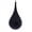 Moss Green, variant on Vickerman 4" Plum Wood Grain Teardrop Ornament, Pack of 2