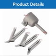 thumbnail image 3 of 4pcs/Set 8mm Round & Triangular Speed Welding Nozzle Tacking Nozzle for Hot Air Welder Torch Welding, 3 of 5