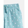 thumbnail image 3 of Wonder Nation Girls Fleece Hoodie and Wide Leg Sweatpants Set, 2-Piece, Sizes 4-18, 3 of 3