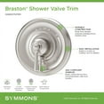 thumbnail image 4 of Symmons S5890TRM Braston Traditional Valve Trim Only - Chrome, 4 of 7