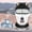 C, variant on EcoNest 3D Animal Ski Face With Ears For Music Festivals Raves Ski Halloween Party Outdoor Activities