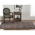 thumbnail image 5 of Linon Home Decor Trio Area Rug Collection, Rust and Green, 5' x 7', 5 of 5