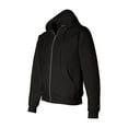 thumbnail image 3 of Men's Double Dry Action Fleece Full Zip Hood, Black - XL, 3 of 12