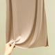 thumbnail image 4 of Camisón largo de poliéster para mujer, sin mangas, cuello redondo, color liso, holgado, para el hogar, 4 of 5