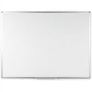 Bi-Silque Ayda Dry Erase Board 36" (3 ft)w x 48" (4 ft) h - Melamine Surface Rectangle Vertical - 1 Each, White