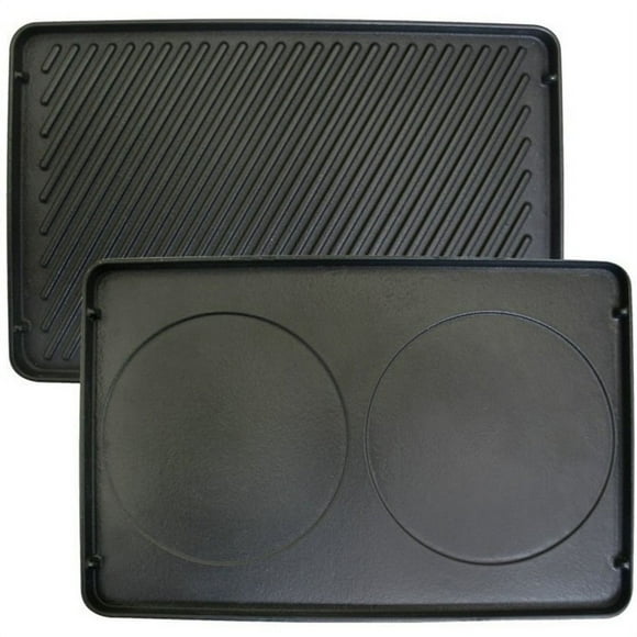 Swissmar KF-77047 Plaque de Gril en Fonte de Remplacement (Réversible) pour KF-77081, KF-77041, KF-77046