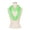 Neon Green, variant on Soft Striped Infinity Loop Jersey Scarf