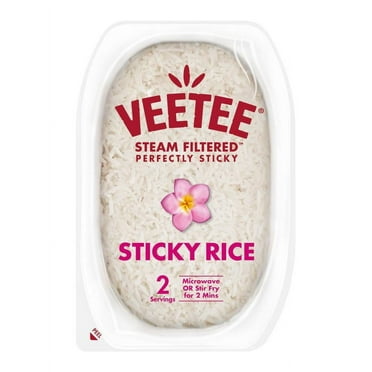 VEETEE, Gluten Free, Sticky Rice, 10.6 oz, Tray,  NO Artificial Flavors, Color and Preservatives