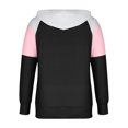thumbnail image 4 of ICHUANYI Clearance Fashion Woman Long Sleeve T-Shirt Printing Hooded Pockets Blouse Tops(Pink, XXL) ICHUANYI WER2023080812121, 4 of 4