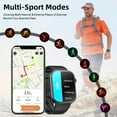 thumbnail image 2 of smart watch for Women, Compatible with Android and iPhone Devices, Featuring Fitness Tracker, 1.85-inch Smartwatch Gift, Answer/Make Calls/120 Sports Modes, IP68 Water-Resistant Fitness Watch (Gold), 2 of 5