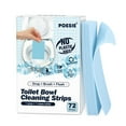thumbnail image 6 of Poesie Toilet Bowl Cleaner Strips, Bathroom Cleaner, Plasticless, 72 Sheets, Fresh Scent, 6 of 6