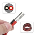 thumbnail image 3 of Cable eléctrico de 2 conductores de 10 gauge Uxcell 29.5FT rojo negro cobre estañado / flexible / silicona, 3 of 6