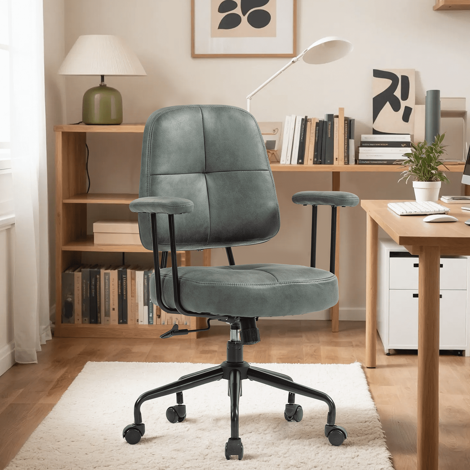 homhum mid century modern fabric product