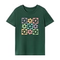 thumbnail image 1 of Camiseta Para Mujer, Camiseta Suave Con Cuello Regular Para Ir De Compras, Uso Diario, Calle S, 1 of 7