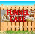 thumbnail image 1 of Funnel Cake 13 oz Vinyl Banner With Metal Grommets, 1 of 4