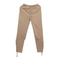 thumbnail image 2 of Halloween Christmas Mens Ankle Banded Pants Medieval Costume Trousers Renaissance Gothic Pants, 2 of 3
