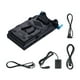 thumbnail image 2 of Placa adaptadora Adaptador de placa de batería V-lock con pinza para varilla de doble agujero de 15 mm NP-FW50 Adaptador de baterías Dummy para BMCC BMPCC Sony A7S A7S A7R A7II A7SII A7SII A Andoer Placa adaptadora, 2 of 6