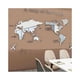thumbnail image 2 of D Adhesivos de pared, Adhesivos de pared acrílicos Adhesivos de pared acrílicos 3D D Adhesivo de pared con mapa del mundo Diseño fácil de usar, 2 of 8