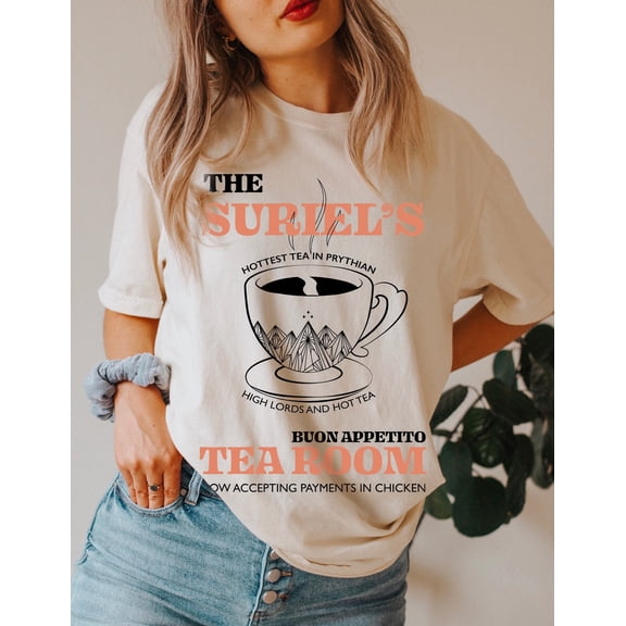 Sam Soft The Suriel's Tearoom Shirt, Acotar Shirt, Sarah J Maas Shirt, Tearoom Shirt, Bookish Shirt, SJM, Acotar Velaris Shirt
