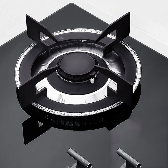 Binmer Gas Stove Sticker, Oil Proof Sticker, Gas Stove Protective Pad, Kitchen Stove Cover, Tin Foil Ring, Aluminium Foil Paper Stove Mat Kitchen Utensils
