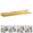 thumbnail image 3 of Bathroom Toilet Storage Rack Space Aluminium Storage Stand Small Wall Shelf, 3 of 8