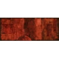 thumbnail image 2 of Slocum, Nancy 18x10 White Modern Wood Framed Museum Art Print Titled - Scarlet Serendipity II, 2 of 4