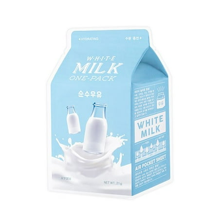 A'PIEU Pure Milk One-Pack Face Mask (Pure And Best Milk)