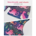 thumbnail image 4 of Gymnastics Leotards for Girls Dinosaur Sparkle Biketard Toddlers Kids Children, 4 of 6