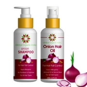 Global Organic India Onion Hair Care Combo (onion shampoo & onion Conditioner)