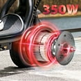 thumbnail image 3 of iScooter Electric Scooter for Adults Teens，350W Motor 21 Miles & 19 MPH Max，Extra-Wide Pedals, Portable Folding Design，Commuting E-Scooter Gift for Teens, 3 of 10