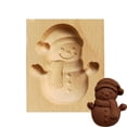 thumbnail image 1 of Con Sello Para Galletas, Molde De Prensa De Galletas De Madera, Molde Cortador De Galletas, Herramienta Para Hornear Diy Yuarrent HA039227-00, 1 of 6