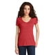 thumbnail image 1 of Alternative Vintage 50/50 The Keepsake Camiseta con cuello en V Rojo XS Ropa alternativa 05056BP-611, 1 of 1
