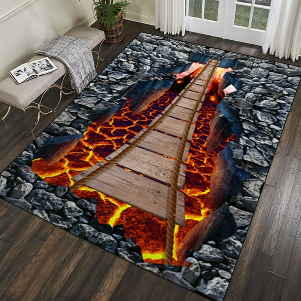 Alfombras, tapetes, alfombras, la alfombra de la sala de estar es geométricamente buena para uso doméstico, el dormitorio está cubierto con tapetes y la alfombra de la mesita de noche se usa como tape