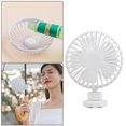 thumbnail image 3 of Ventilador de mano portátil Ventilador recargable USB Regalos para blanco Soledad Ventilador de mano portátil, 3 of 10
