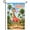 B, variant on XaaKee, Garden Flags, Retro Sunset Drive Pop Art Print, Double-sided High-quality White Linen, Yard Flags For Outside Clearance, 12x18Inch