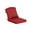Chili, variant on Goodgoods 20" x 21.5" Indoor & Outdoor Deep Seat Chair Cushions with Fasteners, Water & Fade Resistant, Midnight