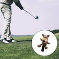 thumbnail image 4 of SERENABLE Housse de Tête de Club de Golf en Bois pour Conducteur, Protège-Tête, Manche Loup, 4 of 9