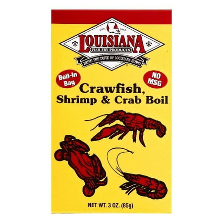 Louisiana Shrimp & Crab Boil Crawfish, 3 OZ (Pack of