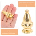 thumbnail image 2 of OULII 8Pcs Decorative Finials For Lamps Elegant Zinc Alloy Home Usage, 2 of 8