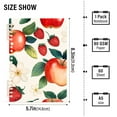 thumbnail image 2 of FORMRS 1-Subject Spiral Notebook 8" x 5" College Ruled 60 Refillable Sheet A5 Hard Cover, 2 Pack, Strawberry Pattern, 2 of 7