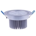 thumbnail image 3 of 9*1W LED Ceiling Light Recessed Spotlight LED Ceiling Light Spotlight Downlight Warm White 100-245V, 3 of 9